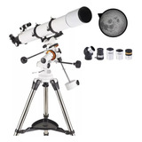 Telescópio Astronômico Refrator 90080 Profissional It
