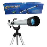 Telescópio Astronomico Refrator Luneta 675x C  Tripé