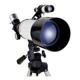 Telescópio Astronômico Terrestre Refrator 400 X 70mm Bolsa