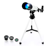 Telescopio Luneta Astronômico Refrator Com Tripe 60mm