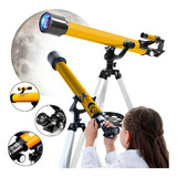 Telescópio Profissional Astronômico Refrator 50x 100x