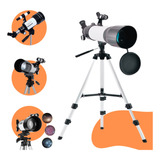 Telescópio Profissional Astronômico Refrator Zoom 90x