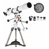 Telescópio Profissional Refrator Eq Lelong 90080