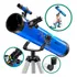 Telescópio Refletor Astronômico 114mm Skylife Deepsky 4 Az2 Cor Azul