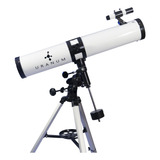 Telescópio Refletor Newtoniano 114mm Uranum Equatorial