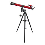 Telescópio Refração Red Planet 110x90mm Rp 400 tripé Carson