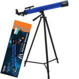 Telescópio Vivitar Com Ampliação 75x 175x C Tripé 160x Azul