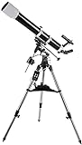 Telescópios Profissionais Refrator Portátil, Telescópio Monocular, Espaço Externo, Refrator Astronômico, Com Tripé E Suporte Equatorial Para Observação, Céu Estrelado, Lindamente Projetado