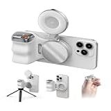 TELESIN Kit De Luz Magnética Para Selfie C03 Da Fun Shot - Kit De Luz Magnética Para Selfie C03 -prata- Compatível Com IPhone Magsafe E Android- Kit Criador Para Selfies-fotografia-TikTok-Zoom Calls