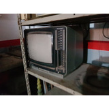 Televisão Antiga Portátil De Tubo Sharp