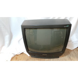 Televisão Sony Antiga Tubo 20 Polegadas Game Pon S funcionar