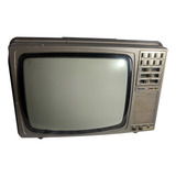 Televisor Analógico Ctr Color Philips 14ct3020 1982 Antigo