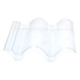 Telha De Policarbonato Coppo Vêneto Prismalux Kit 10 Peças