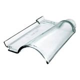 Telha De Vidro Portuguesa Kit 6 Peças Transparente Ilumina