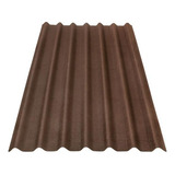 Telha Ecologica Stilo Marrom 3mm 2 00x0 95m Onduline