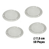 Telinha Anti mofo Respiro Para Guarda Roupas 7 5cm Branco