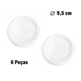 Telinha Anti mofo Respiro Para Guarda Roupas 9 5cm Branco