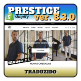 Tema Prestige Shopify Atualizações