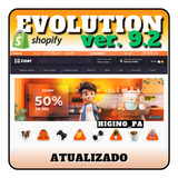 Tema Shopify Evolution   Atualizações