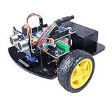 Tempaky Kit De Robô Inteligente Faça Você Mesmo Kit De Robô Programável Inteligente Com Sistema Arduino Rastreamento De Prevenção De Obstáculos STEM Controle De Direção De Veículo Sem Fio Para Meninos