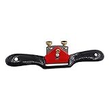 Tempaky Spokeshave Ajustável De 10 Polegadas Com Base Plana Plaina De Mão Lâna De Metal De Ponta Ferramenta De Trabalho De Madeira Para Artesanato Em Madeira Raio De Barbear Marcenaria