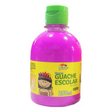 Tempera Guache Neon 250 Ml Piratininga Cores Variadas Cor Roxo Néon