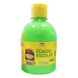 Tempera Guache Neon 250 Ml Piratininga Cores Variadas Cor Verde Neon
