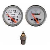 Temperatura Óleo C Sensor Adapt Voltímetro Fusca Willtec