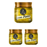 Tempero Br Spices Lemon Pepper 100g Pack 3 Unidades