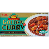 Tempero Golden Curry Com Sabor Picante Nível Médio S b 220g