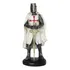 Templário Guerreiro Soldado Medieval Resina C/ Espada Metal