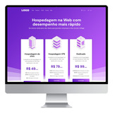 Template De Site Para Revender Hospedagem