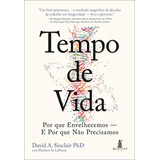 Tempo De Vida, De David A. Sinclair. Editora Alta Cult, Capa Mole Em Português, 2085