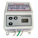 Temporizador De Chuveiro Timer Com Senha Eletrodom Programável Sem Som