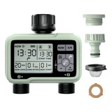 Temporizador Irrigação Timer Digital 2 Zonas Dupla Saída