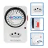 Temporizador Timer Mecanico Analógico Bivolt Bomba Piscina