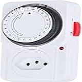 Temporizador Tomada Mecânico Bivolt Timer Programável 110v 220v