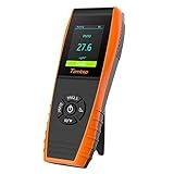 Temtop P600 Detector De Partículas A Laser De Qualidade Do Ar Medidor Profissional Teste Preciso Para Display LCD Colorido TFT PM2 5 PM10