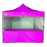 Tenda 2x2 Sanfonada 3 Laterais 2mts 1 Saia 1 Balcao 2mt