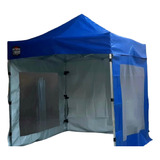 Tenda 2x2 Sanfonada Ferro Com 3 Laterais