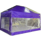 Tenda 4 5x3 Ferro Cobertura Pvc 2 Laterais