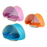 Tenda Barraca Infantil Bebê Piscina Areia Praia Proteção Uv Cor Rosa