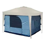 Tenda D Praia Gazebo Articulado 3x3 Aluminizado barraca 10p