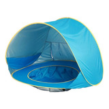 Tenda De Praia Para Bebês Sombra Portátil Piscina Proteçã