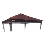 Tenda Gazebo 3x3 Aluminio Barraca Praia Sanfonada Articulada