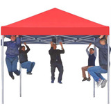 Tenda Gazebo 3x3 Sanfonada Aço Reforçado Praia Pesca 