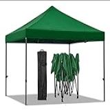 Tenda Gazebo 3x3 Sanfonada Articulada Aço Galvanizado Bolsa Barraca Toldo Feira Pesca Praia Piscina Garagem De Carro Automovél Verde 