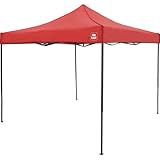 Tenda Gazebo Dobrável Pagoda 3m X 3m Oxford Vermelha Bel