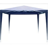 Tenda Gazebo Impermeável Azul 3m X 3m X 2 5m Praia