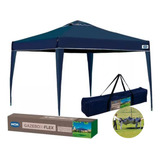 Tenda Gazebo Praia Barraca Jardim Mor 3x3 Sanfonada Dobrável
